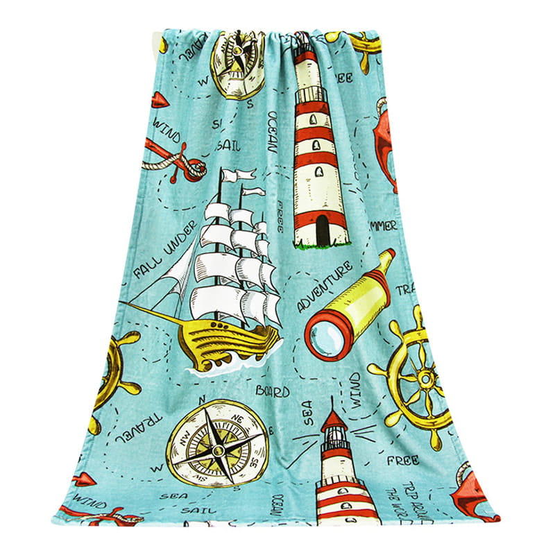 Pasadyang cotton print na paliguan ng paliguan