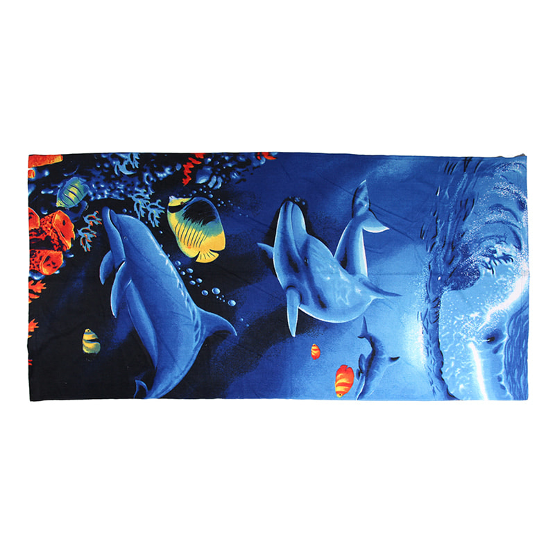 Microfiber Sublimation Printed Bath Towel