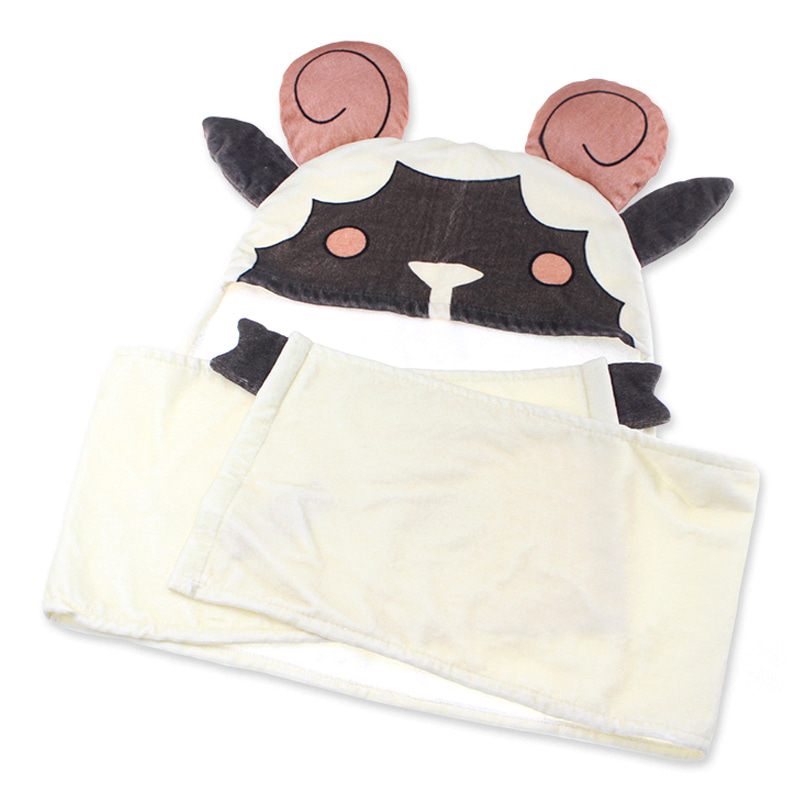 Cotton digital printing cape para sa mga bata