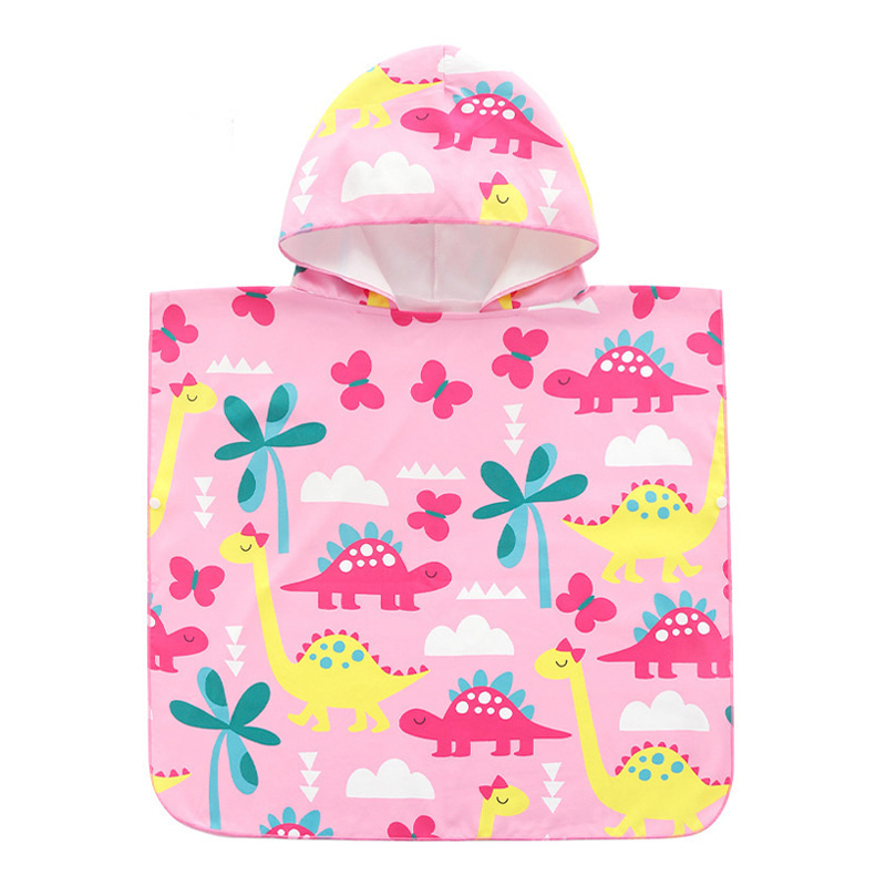 Pasadyang Sublimation Printed Kids Cape