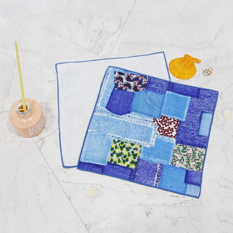 Pasadyang Cotton Digital Printed Hand Towel